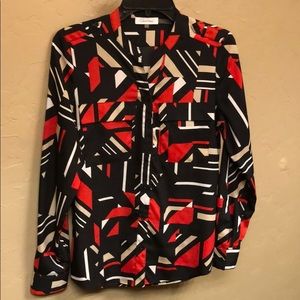 Calvin Klein Long-Sleeved Blouse